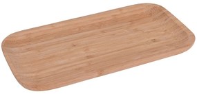 Bambusový servírovací podnos Bambilion 25x13 cm hnedý