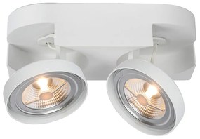 Lucide 22960/20/31 - LED Bodové svietidlo VERSUM AR111 LED/2x10W/230V biela