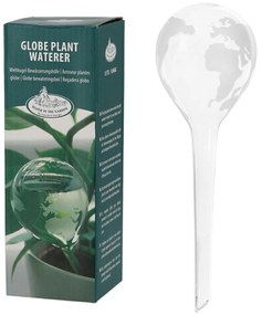 Zavlažovacia guľa Globe, 20x6,5 cm, transparentná