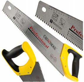 CROWNMAN Ručná píla na drevo 470mm s PROFESIONÁLNOU mierou