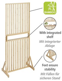 Bambusový paraván v prírodnej farbe Kailua - Wenko