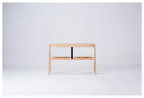 Prírodná lavica z dubového dreva Gazzda Ava