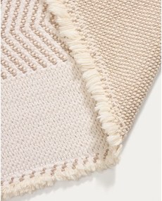 Béžová kúpeľňová predložka 50x70 cm Bina – Kave Home