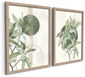 Obrazy v súprave 2 ks 30x40 cm Green – Styler