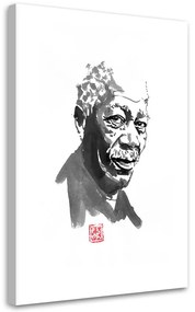 Gario Obraz na plátne Morgan Freeman - Péchane Rozmery: 40 x 60 cm