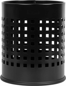 Alda Odpadkový kôš Officer dierovaný 7 l, čierna, 7 l