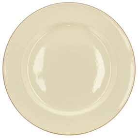 Béžový dezertný tanier z kameniny ø 22 cm - Bitz