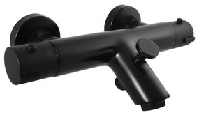 RAV Slezák TRM54.5CMAT - termostatická vaňová batéria TERMO matná čierna