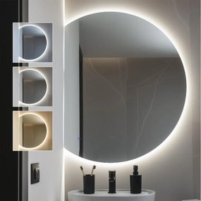 Brilagi - LED kúpeľňové zrkadlo MEZZO LED/25W/230V 80x70 cm IP44 CRI 90 stmievateľné +CCT
