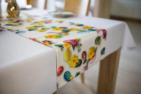 Dekorstudio Veľkonočný behúň s potlačou - Vzor 3 Rozmer behúňa (šírka x dĺžka): 40x200cm