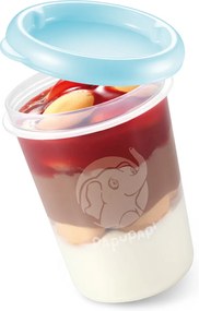 TESCOMA dóza PAPU PAPI 250 ml, 2 ks, modrá