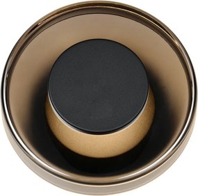 Matne čierne LED nástenné svietidlo so stmievačom ø 22 cm Celeste – Trio