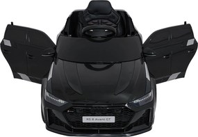 Ramiz Audi RS6 Avant GT elektrické autíčko pre deti čierne