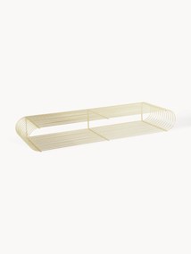 Kovová nástenná polica Curva, Š 80 cm