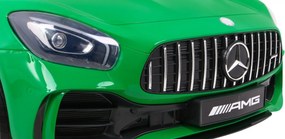 Ramiz Elektrické autíčko Mercedes-Benz GT R pre deti zelené + pohon 4x4