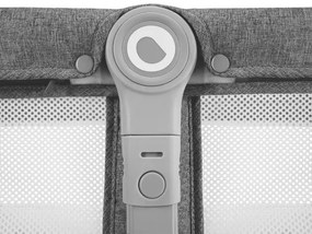 Lionelo - Cestovná postieľka 3 v 1 MALIN Šedý Kameň