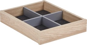 XXXLutz ZÁSUVKA, farba duba, 46,8/8,1/37,5 cm Hom`in - Skrine - 0026470041JD