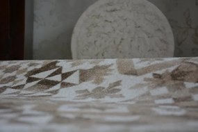 Koberec LISBOA MAIOLICA bež Lisabonský štýl kruh