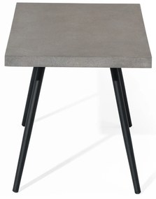 Konferenčný stolík s doskou stola z polycementu