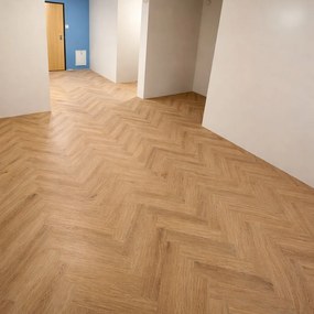 Egibi, Vinylová podlaha kliková Canadian Design Herringbone Premium Whistler, 625 x 125 mm