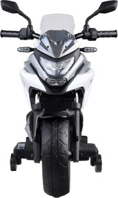 JOKOMISIADA Elektrická motorka na batériu pre deti HONDA NC750X so zvukmi PA0314 biela