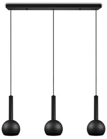 Čierne závesné svietidlo Ciliana – CINQUE