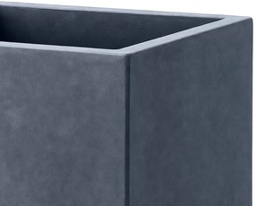 Sada 2 ks kvetináčov 3 square - antracitová