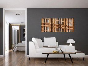 Obraz - Detail budovy (120x50 cm)