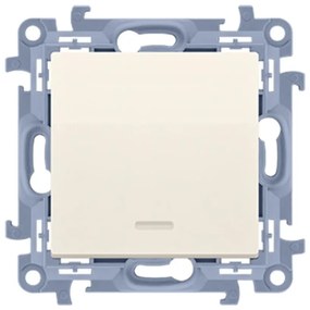 Jednoduchý vypínač s podsvietením LED CW1L.01/41