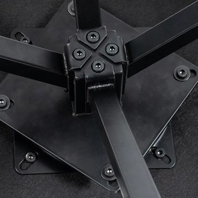 Jedálenský set AVENBERG NATURAL SWIVEL 4+1