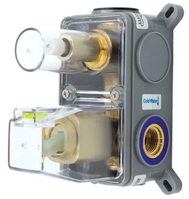 Laveo Tores, vaňová súprava pod omietku, grafitová, LAV-BVT_911P