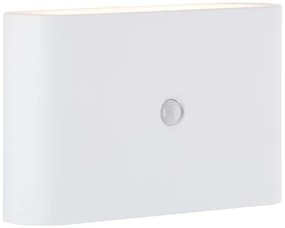 Brilliant - LED vonkajšie nabíjacie nástenné svietidlo so senzorom XINO LED/3W/5