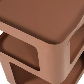 Kovový odkladací stolík 35x35 cm Riv – WOOOD