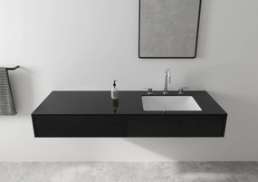 Hansgrohe Vernis Shape, umývadlová batéria s výpustom, 3-otvorová inštalácia, čierna matná, HAN-71563670