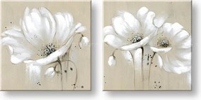 Maľovaný obraz na stenu KVETY FB089E2