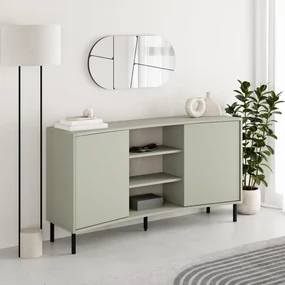 Komoda Houseland Frem 150 cm sivozelená