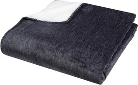 Deka Melange 150x200 cm, antracitová