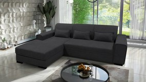 XXXLutz ROHOVÁ SEDAČKA, textil, tmavosivá MID.YOU - Sedačky - 001574006513