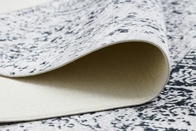 Dywany Łuszczów, Kusový koberec ANDRE Rosette 1072, 120x170, biela, šedá, chodba / predsieň