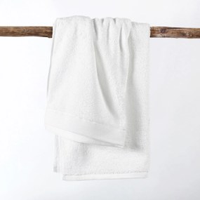 Goldea modalový uterák/osuška s prírodným vláknom - biely 30 x 50 cm