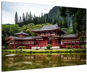 Obraz - Budhistický kláštor (90x60 cm)