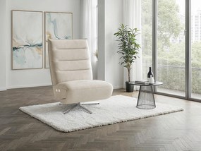 XXXLutz RELAXAČNÉ KRESLO, textil, strieborná Sit & More - Online Only obývacie izby - 000144038060
