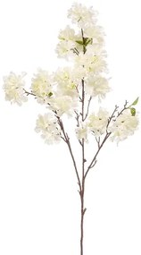 Umelý kvet cherry blossom biely 105 cm