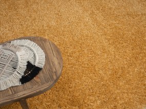 My Flair, Kusový koberec My Shaggy goldgelb, 160x230, žltá, chodba / predsieň