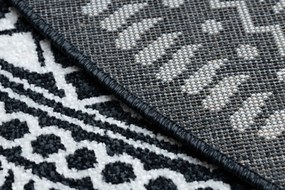 Dywany Łuszczów AKCIA: 120x120 (průměr) kruh cm Kusový koberec Napkin black kruh - 120x120 (priemer) kruh cm