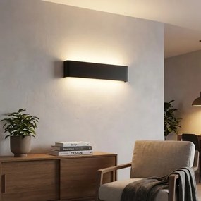 Ideal Lux - LED Nástenné svietidlo DELTA LED/10W/230V 3000K 30 cm CRI 90 čierna