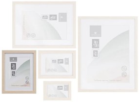 Stojací/na stenu rámček v prírodnej farbe 22,5x28 cm Sencillo – Casa Selección