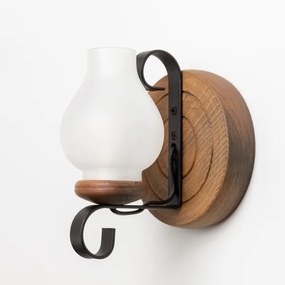 Brilagi - Nástenné svietidlo ROATA APLICA 1xE14/40W/230V buk