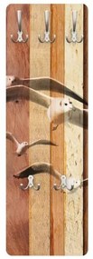 Vešiak na stenu Rustikalne drevo