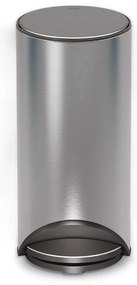 Nášľapný odpadkový kôš z nehrdzavejúcej ocele v lesklo striebornej farbe 30 l Arc – Joseph Joseph